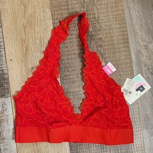 Lace Halter Bralette